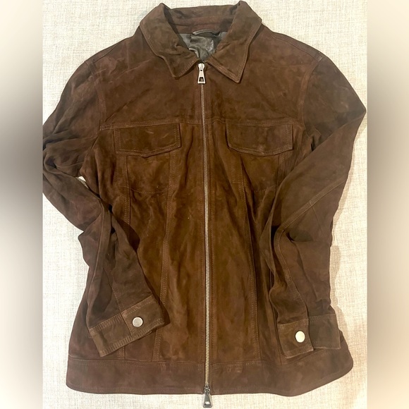 Other - NWOT- Men’s Suede Jacket